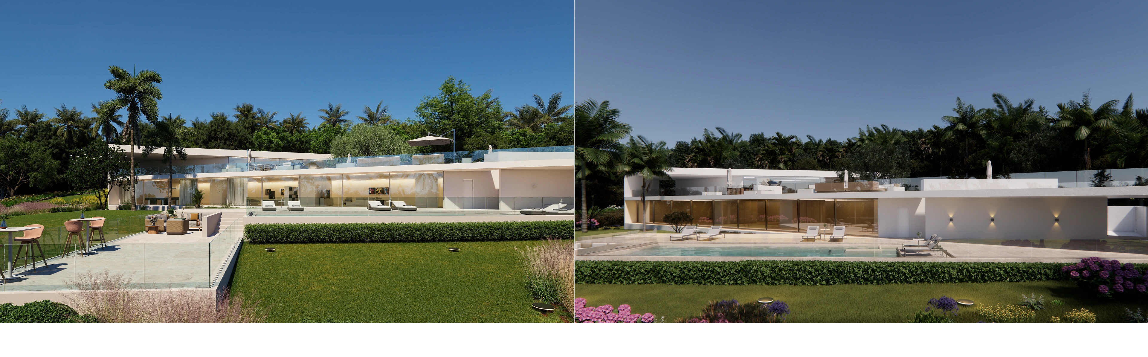 Glass material in D5 Render and Enscape