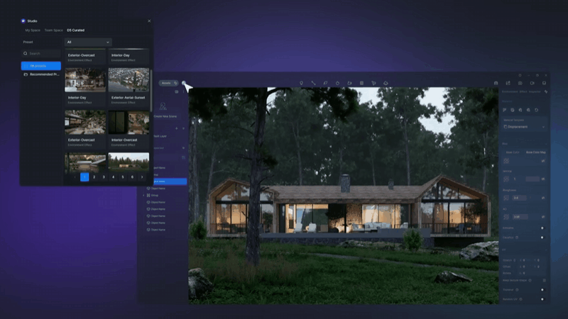 easy atmosphere setting in D5