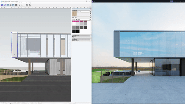 livesync between modeling tools and D5